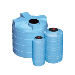 Wasserspeicher vertikal rund